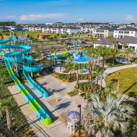 Mickey Themed Town Home -Championsgate Resort 15 Min From Disney World With 7 Pools, Club Houses, Golf, Arcade, Gym, Water Park, And More!